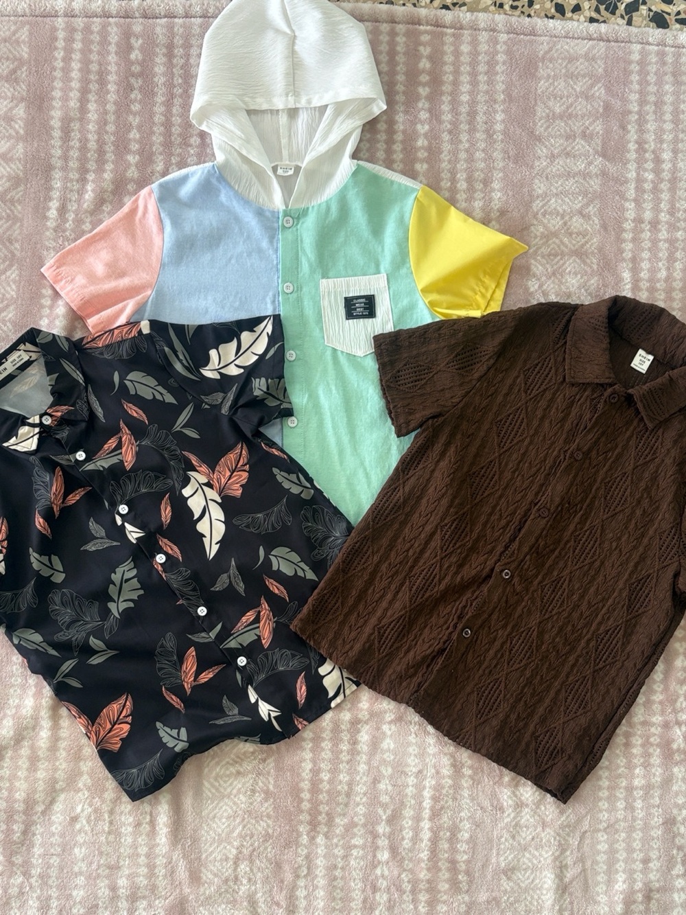 3 Button-down shirt for kids